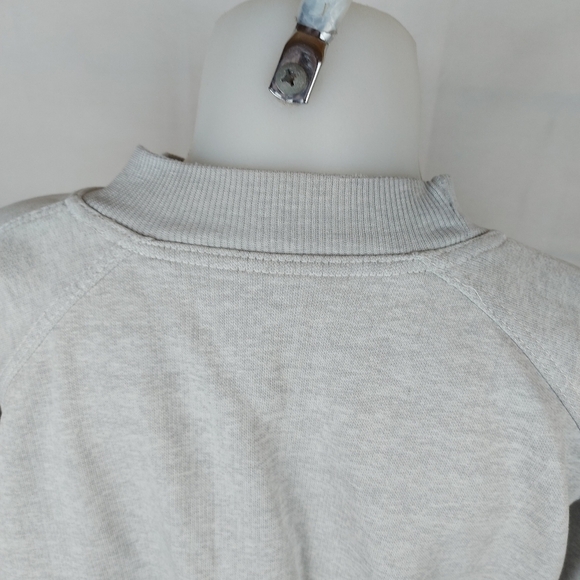 Vintage gray crew neck pullover sweater fit large - Picture 6 of 12